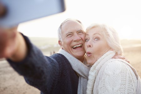 patient with denture implants in Billings MT with partial dentures