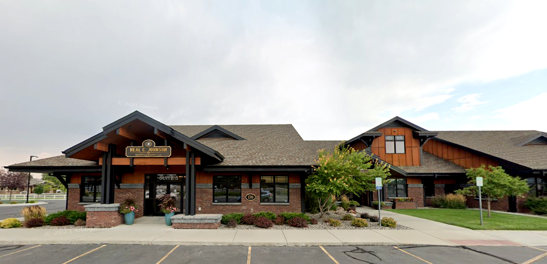 Front office building exterior view of Dr. Johnson's Billings, MT dental practice